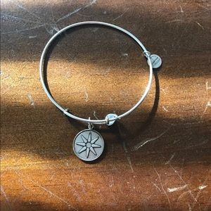 Silver Alex and ani bracelet